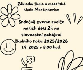 Slavnostní zahájení školního roku